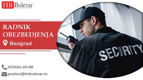 Posao radnik obezbedjenja Beograd .